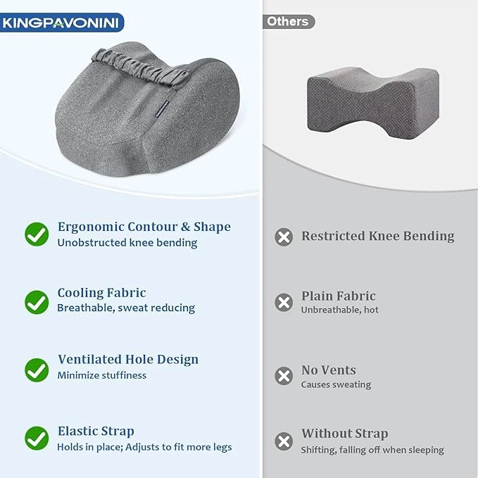 Cooling Knee Pillow For Side Sleepers Hip Pain price